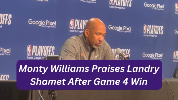 Monty Williams Praises Landry Shamet After Game 4 Win